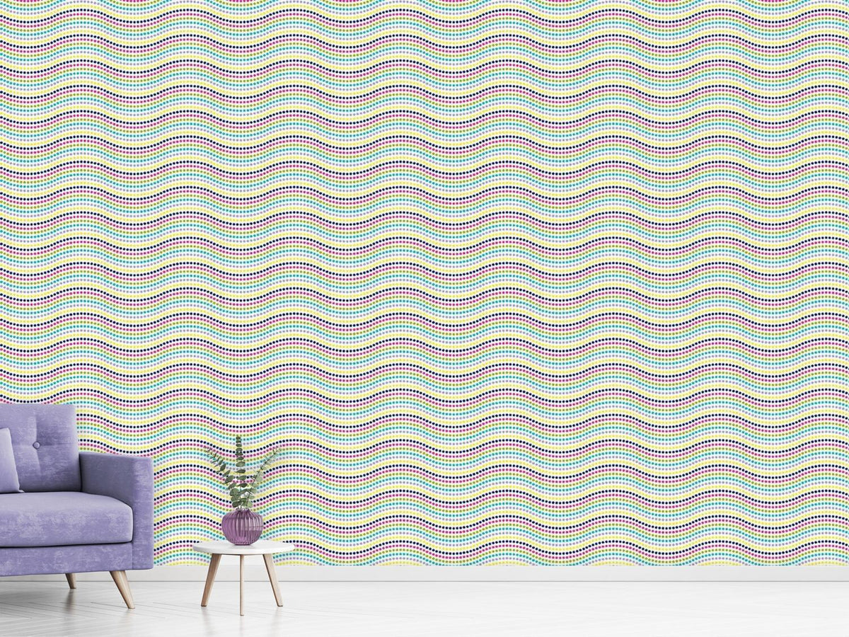 patterned-wallpaper-wave-dots