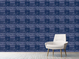 patterned-wallpaper-symphony-floral-blue