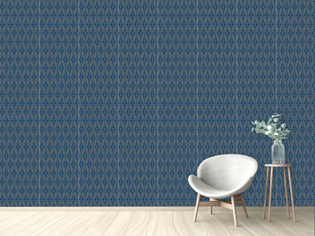 patterned-wallpaper-dottore-blue