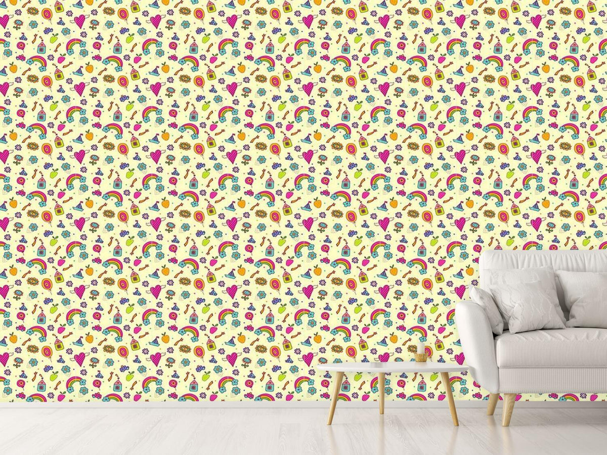 patterned-wallpaper-sweet-nursery-dreams