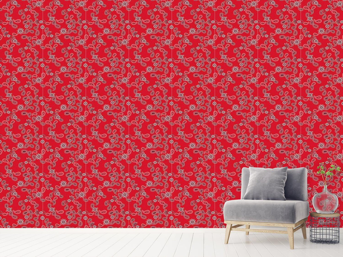 patterned-wallpaper-paisley-in-red