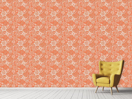 patterned-wallpaper-summer-garden-afterglow