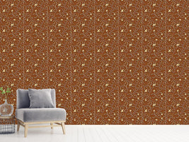 patterned-wallpaper-chocolate-ivy