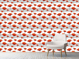 patterned-wallpaper-melody-of-the-poppy-flowers