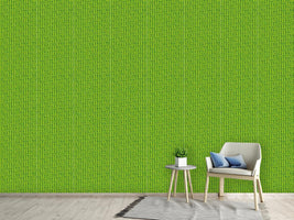 patterned-wallpaper-leaf-green-retro