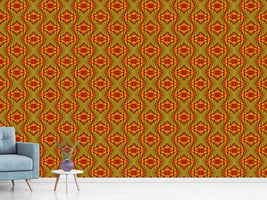 patterned-wallpaper-chequered-swirls