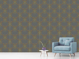 patterned-wallpaper-golden-frog