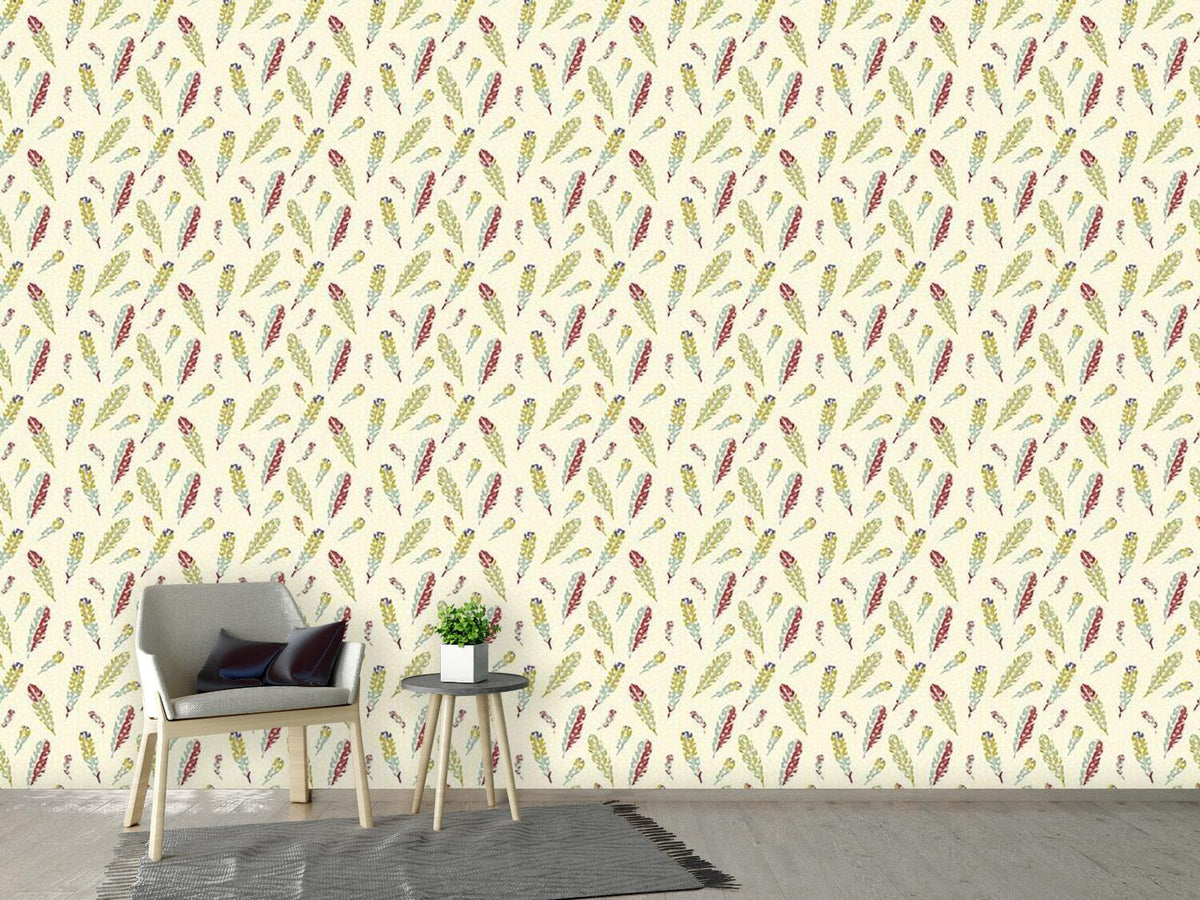 patterned-wallpaper-it-is-snowing-feathers