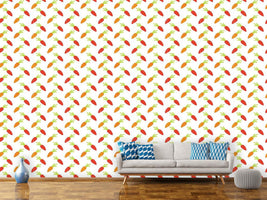 patterned-wallpaper-carrots