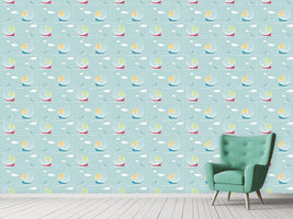 patterned-wallpaper-sailing-ships