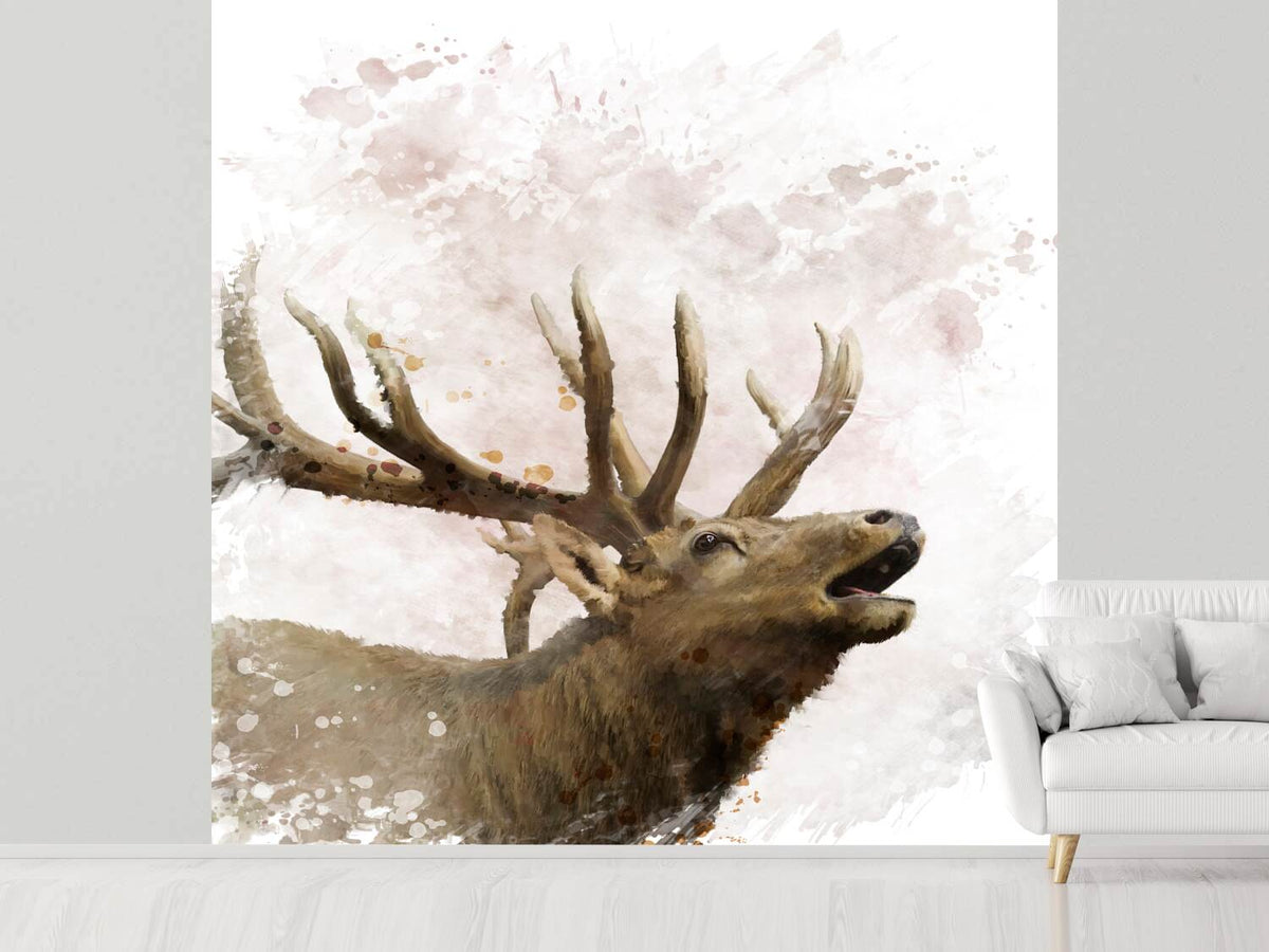 photo-wallpaper-elk-painting