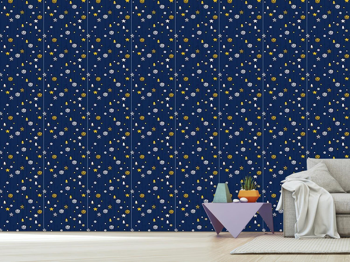 patterned-wallpaper-christmas-decorations-blue