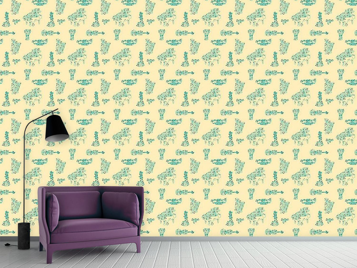 patterned-wallpaper-orchestra