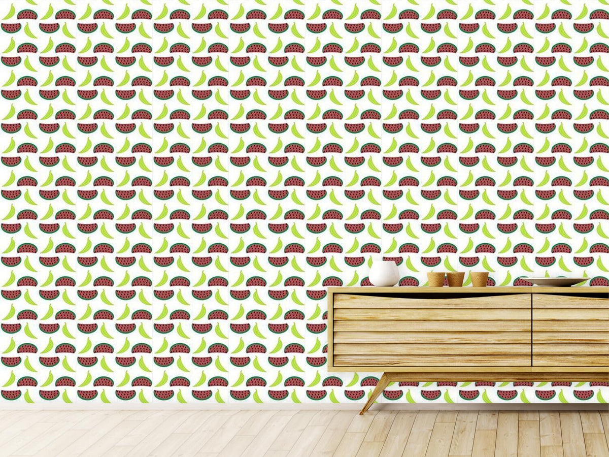 patterned-wallpaper-bella-banana-meets-manni-melon-tomorrow