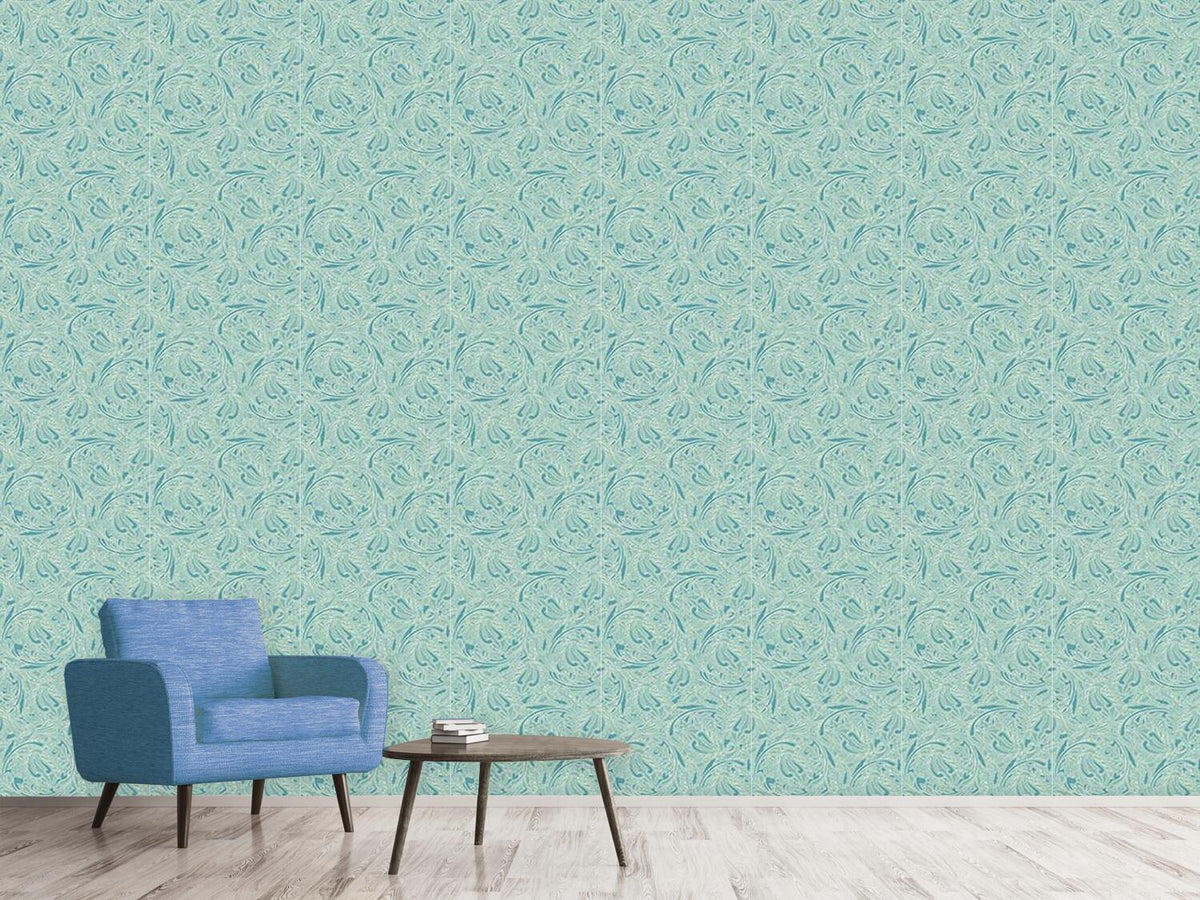 patterned-wallpaper-copper-engraving