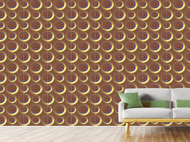 patterned-wallpaper-golden-targeting-circles