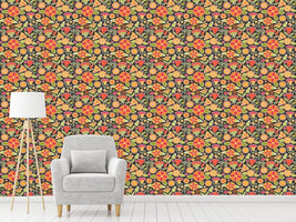 patterned-wallpaper-cheerful-garden-folklore