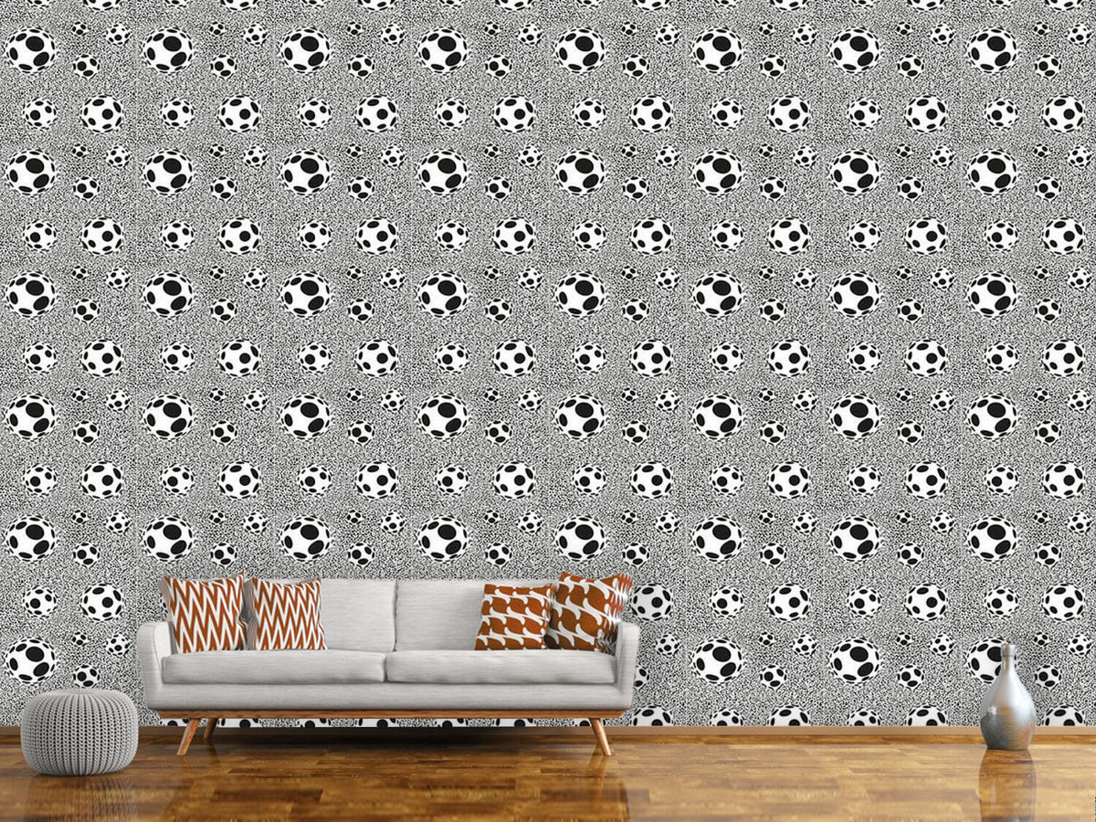 patterned-wallpaper-dots-and-balls