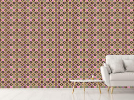 patterned-wallpaper-doughnuts-with-sprinkle