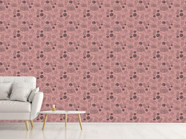 patterned-wallpaper-time-for-knitting