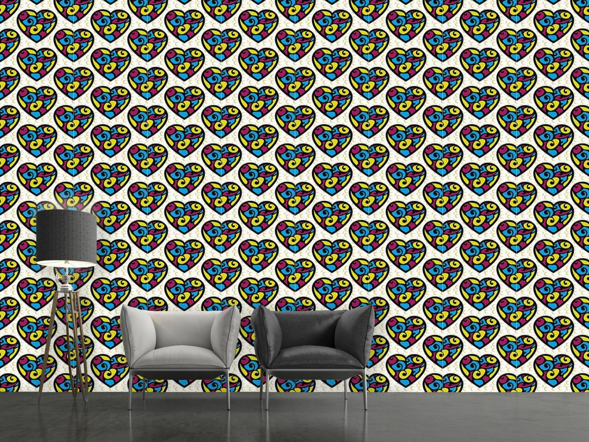 patterned-wallpaper-tiffany-hearts