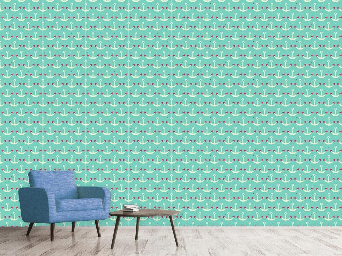 patterned-wallpaper-anchor-with-heart