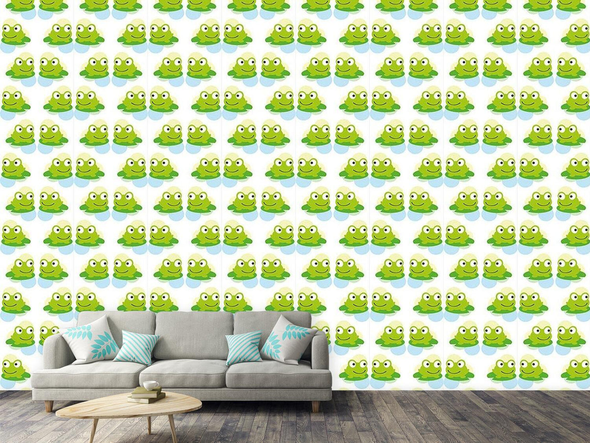 patterned-wallpaper-twin-frogs