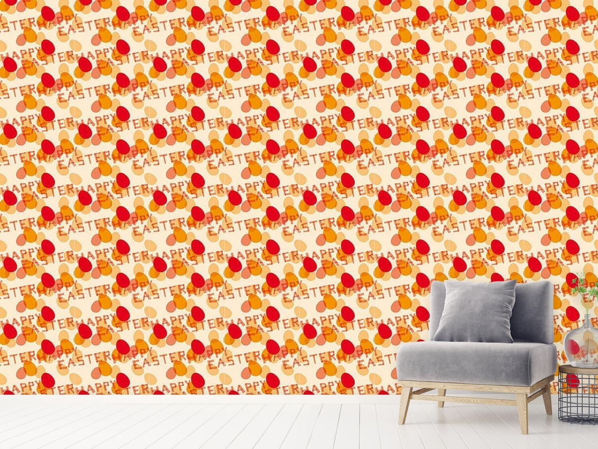 patterned-wallpaper-happy-easter-red