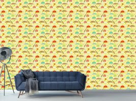 patterned-wallpaper-umbrella-weather