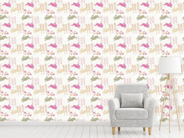 patterned-wallpaper-funny-bunny-hop