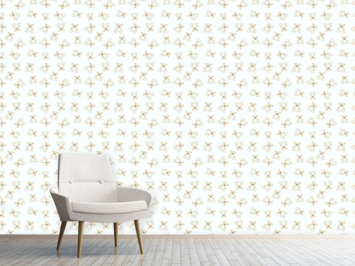 patterned-wallpaper-my-little-petzi-bear