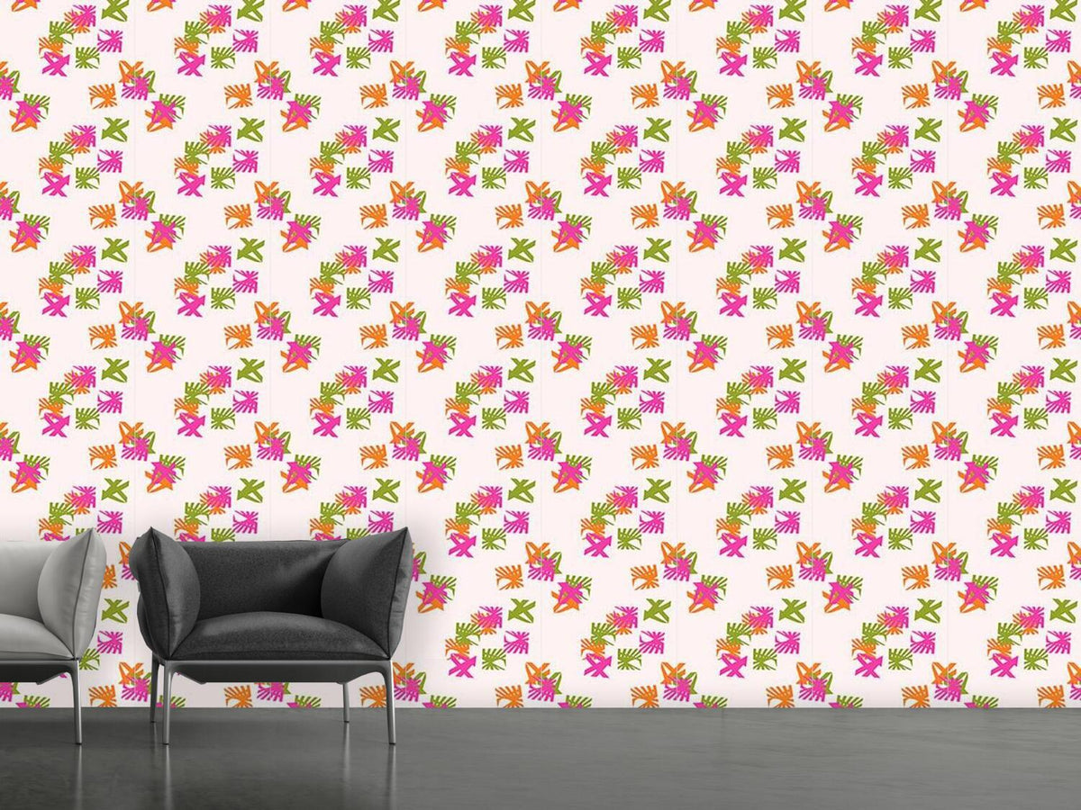 patterned-wallpaper-angular-squares