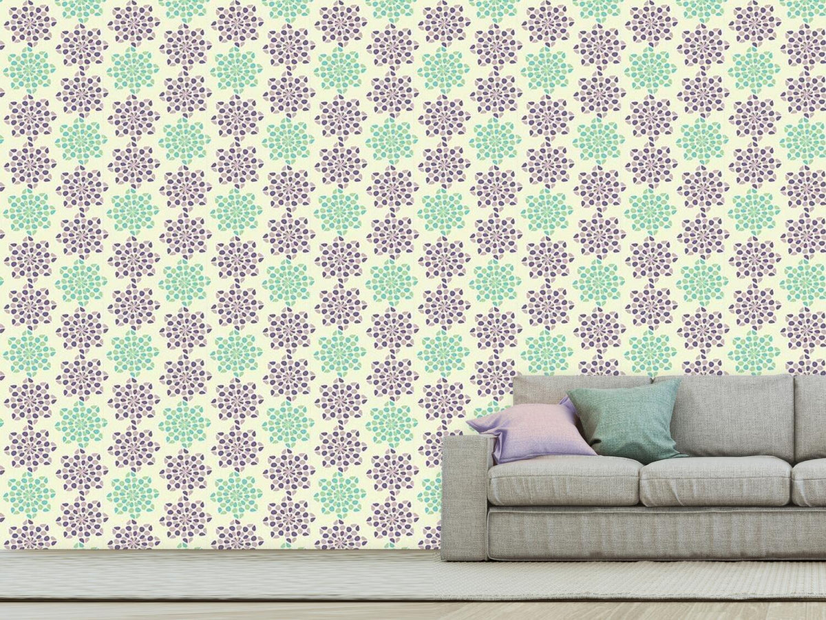 patterned-wallpaper-dotty-flowers