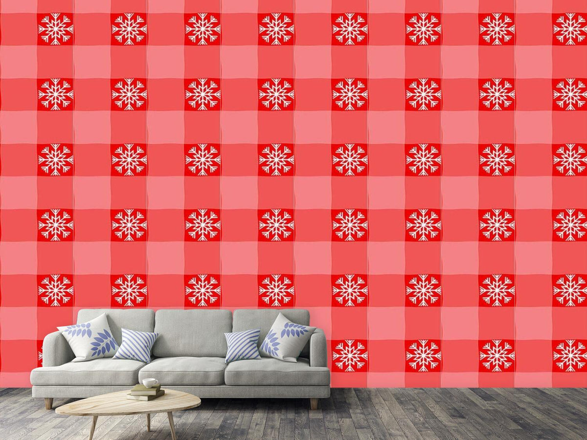 patterned-wallpaper-christmas-tartan