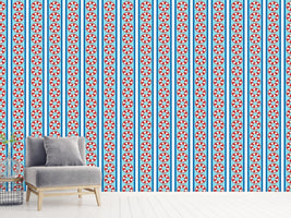 patterned-wallpaper-rescue-rings-on-stripes