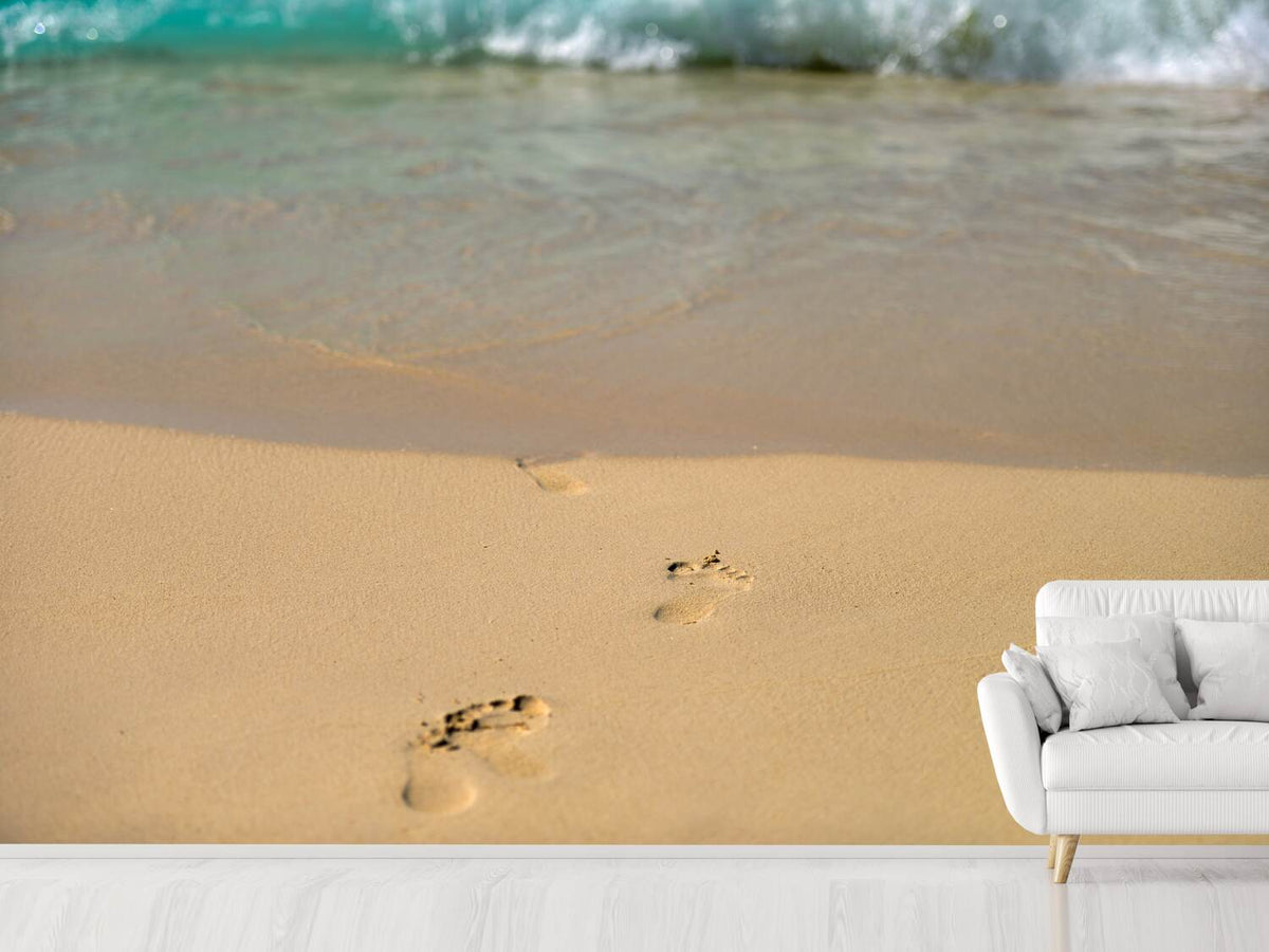 photo-wallpaper-footprints-into-the-sea