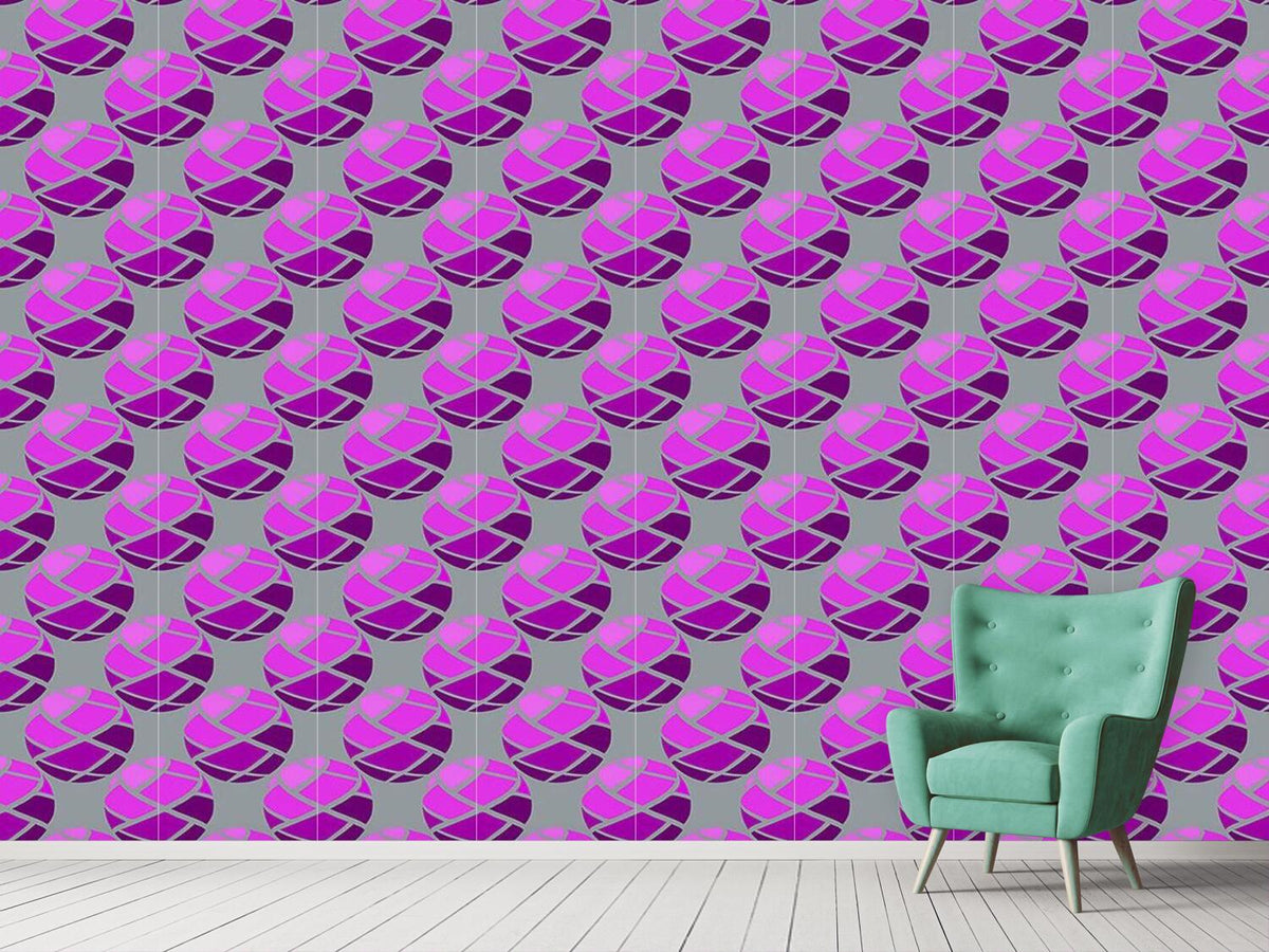 patterned-wallpaper-bandage-balls