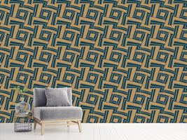 patterned-wallpaper-maze-blue