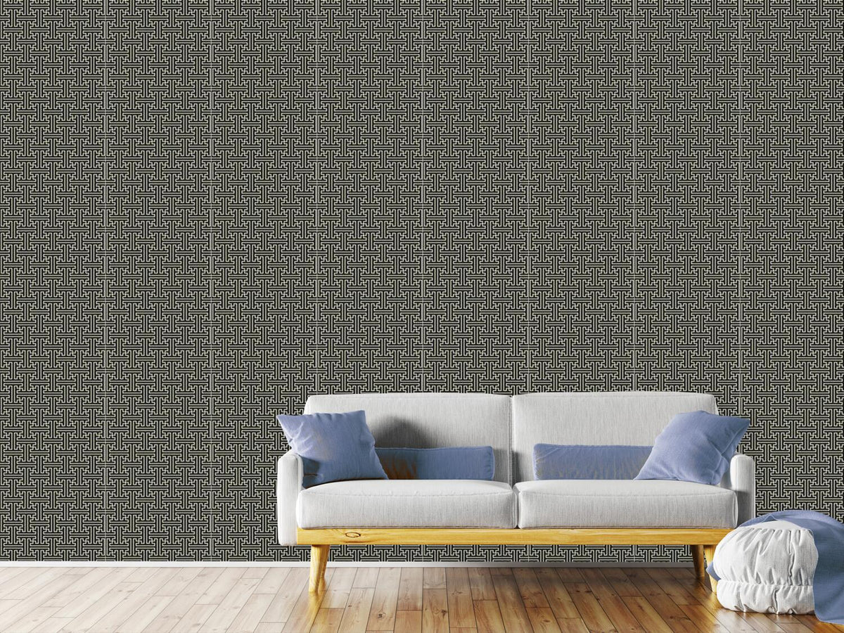 patterned-wallpaper-asian-lattice-weave