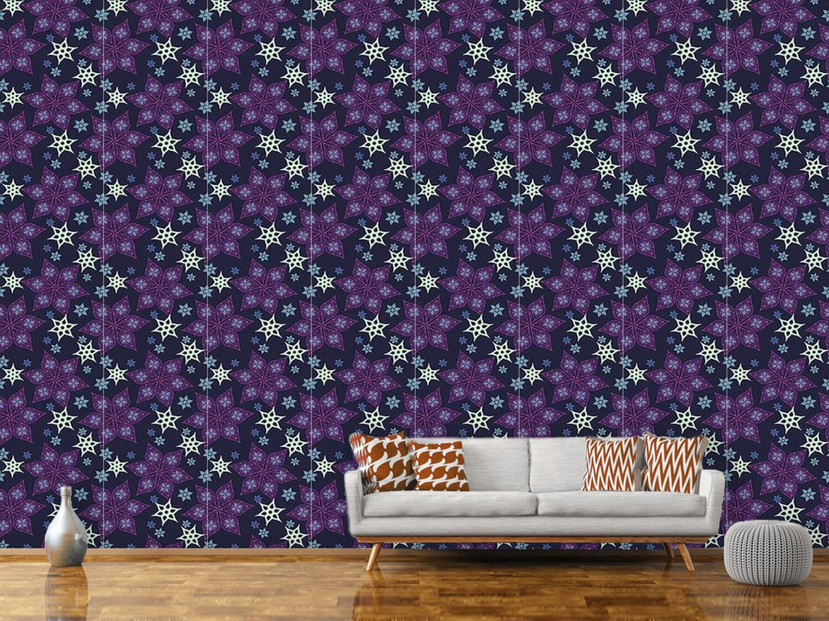 patterned-wallpaper-russian-starflowers