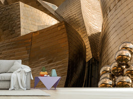 photo-wallpaper-geometry-in-gold-and-steel