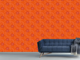 patterned-wallpaper-orange-om