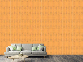 patterned-wallpaper-carneval-of-jester-orange