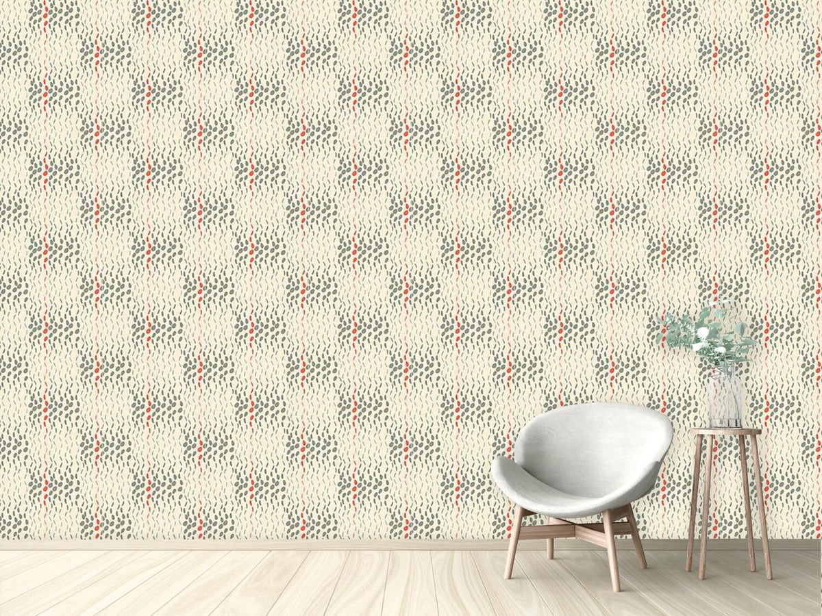 patterned-wallpaper-raindrops-cream