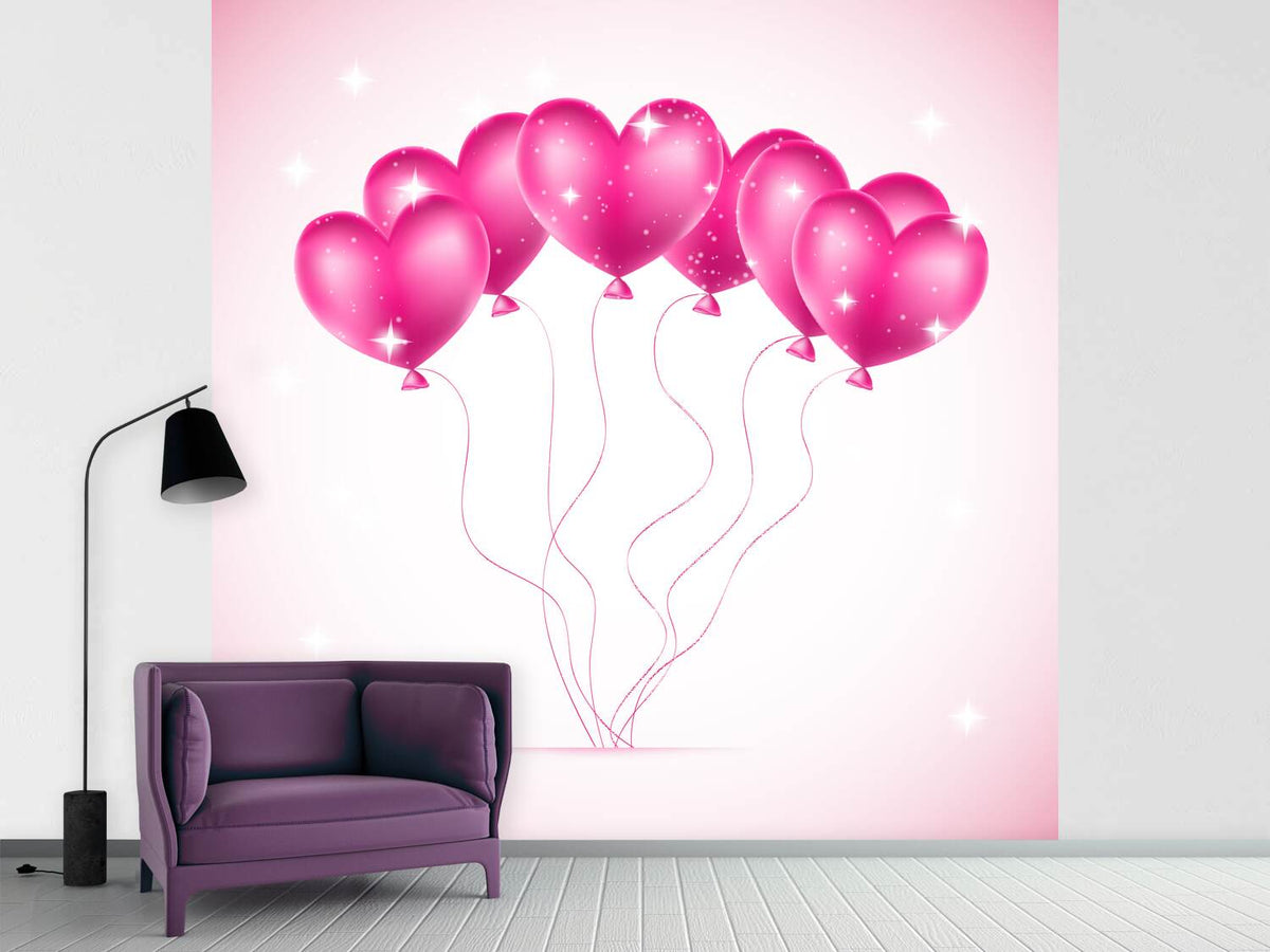 photo-wallpaper-heart-balloons