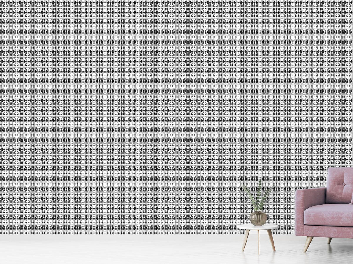 patterned-wallpaper-triangle-monochrome