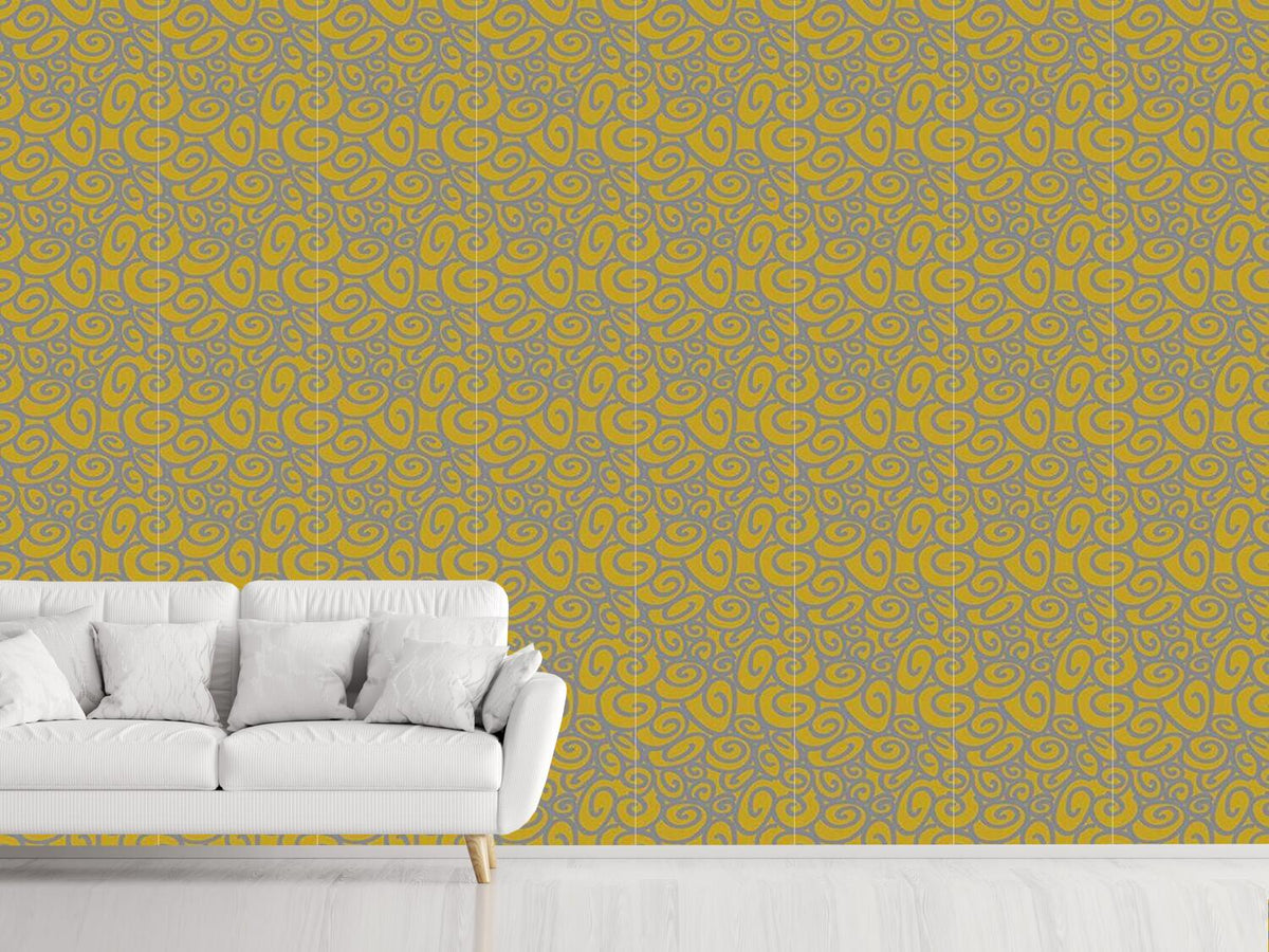 patterned-wallpaper-beginning-and-end-gold-silver