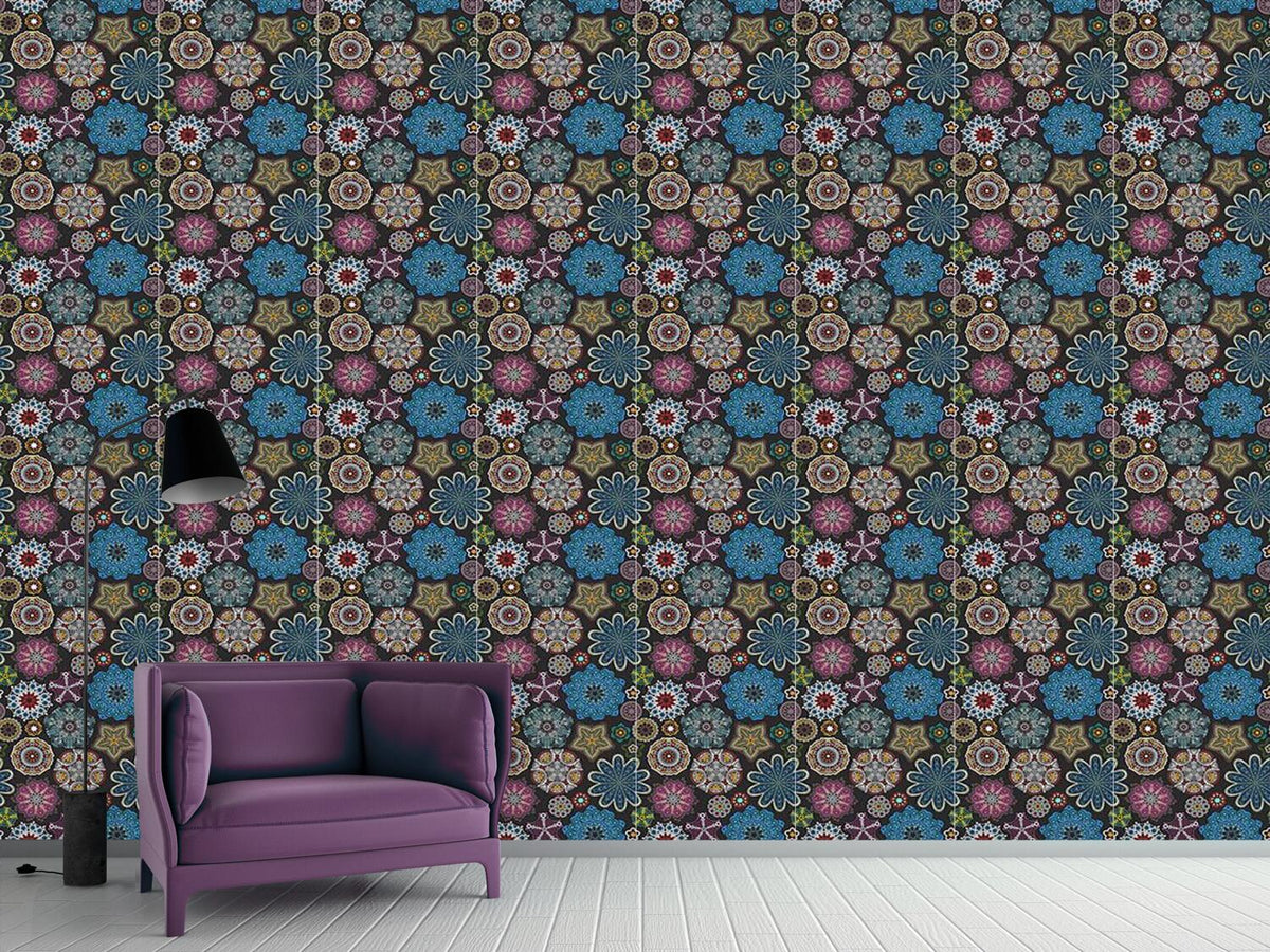 patterned-wallpaper-the-art-of-the-snowflake