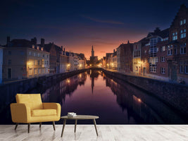 photo-wallpaper-sunset-in-brugge