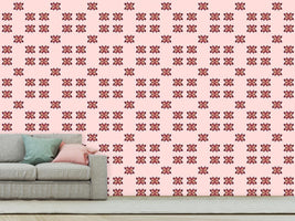 patterned-wallpaper-floral-symmetry